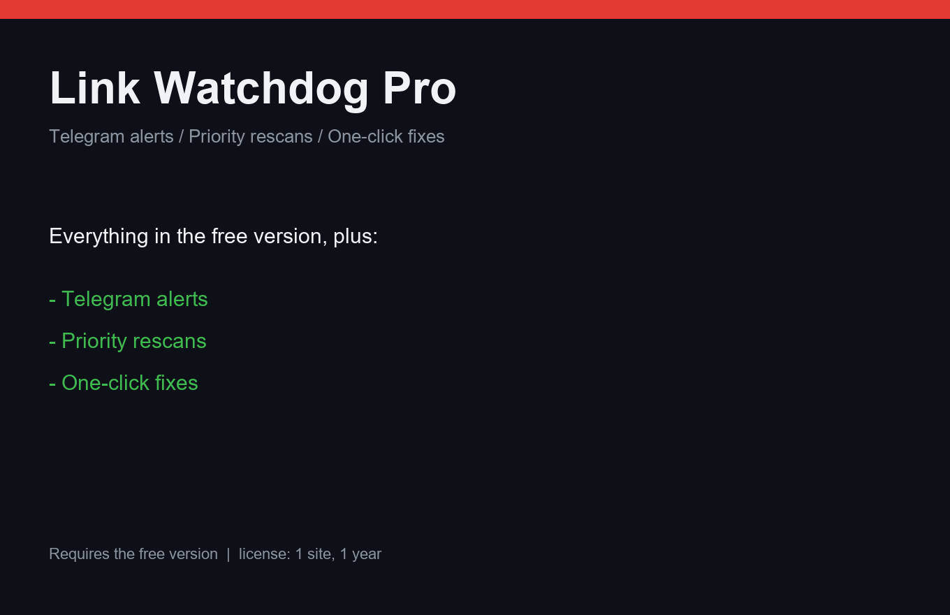 Link Watchdog Pro